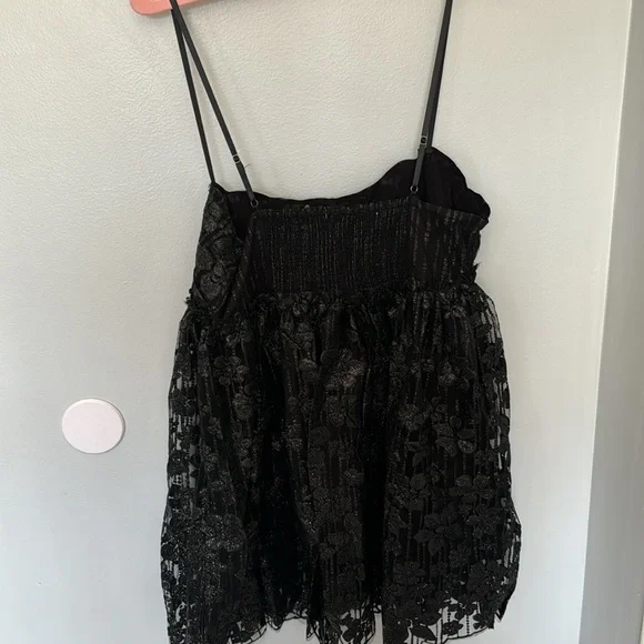 NWOT Free People All That Glitters Babydoll Mini Dress Size Various - Picture 9 of 11